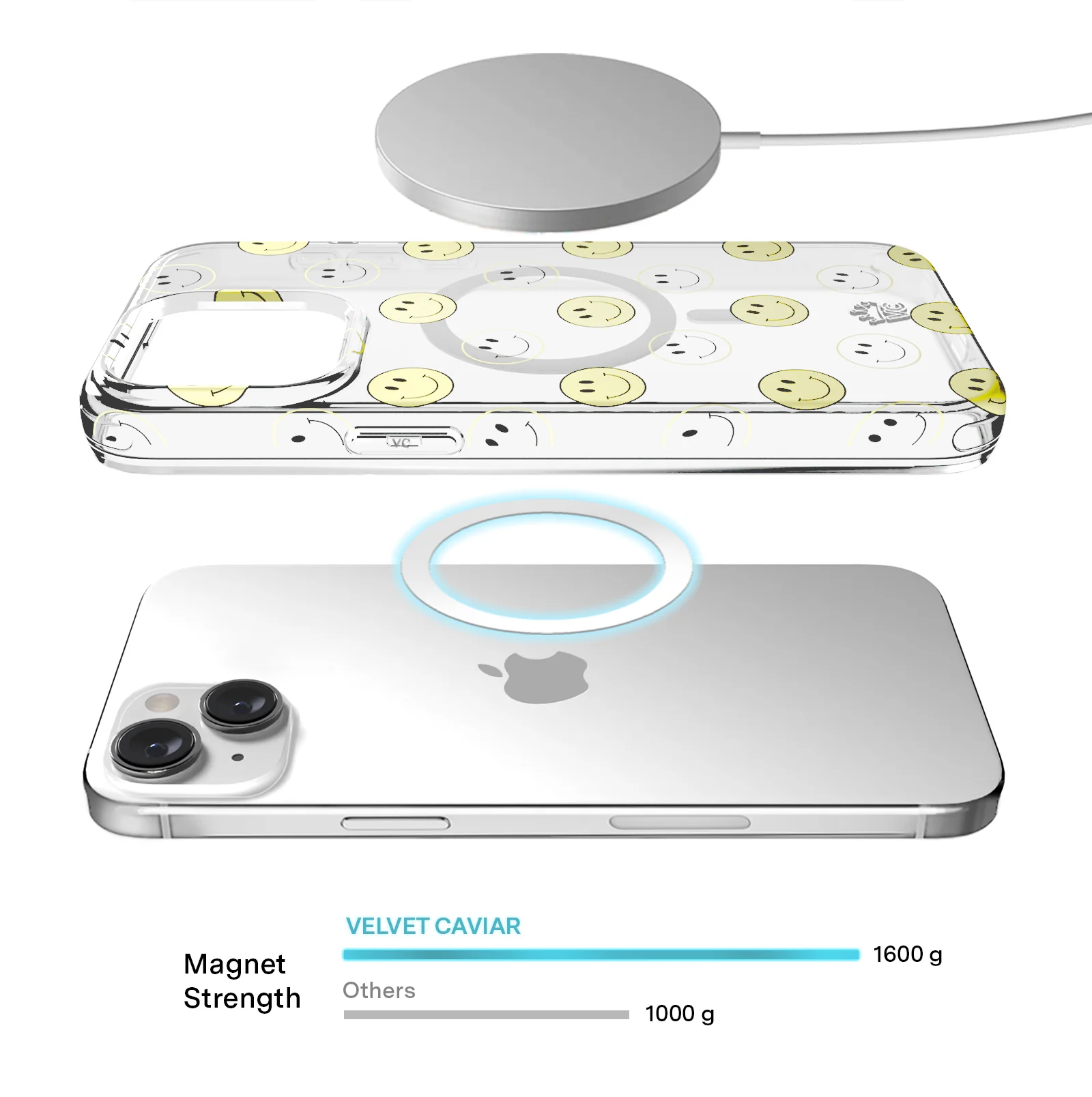 Smiley Clear iPhone Case - Image 131