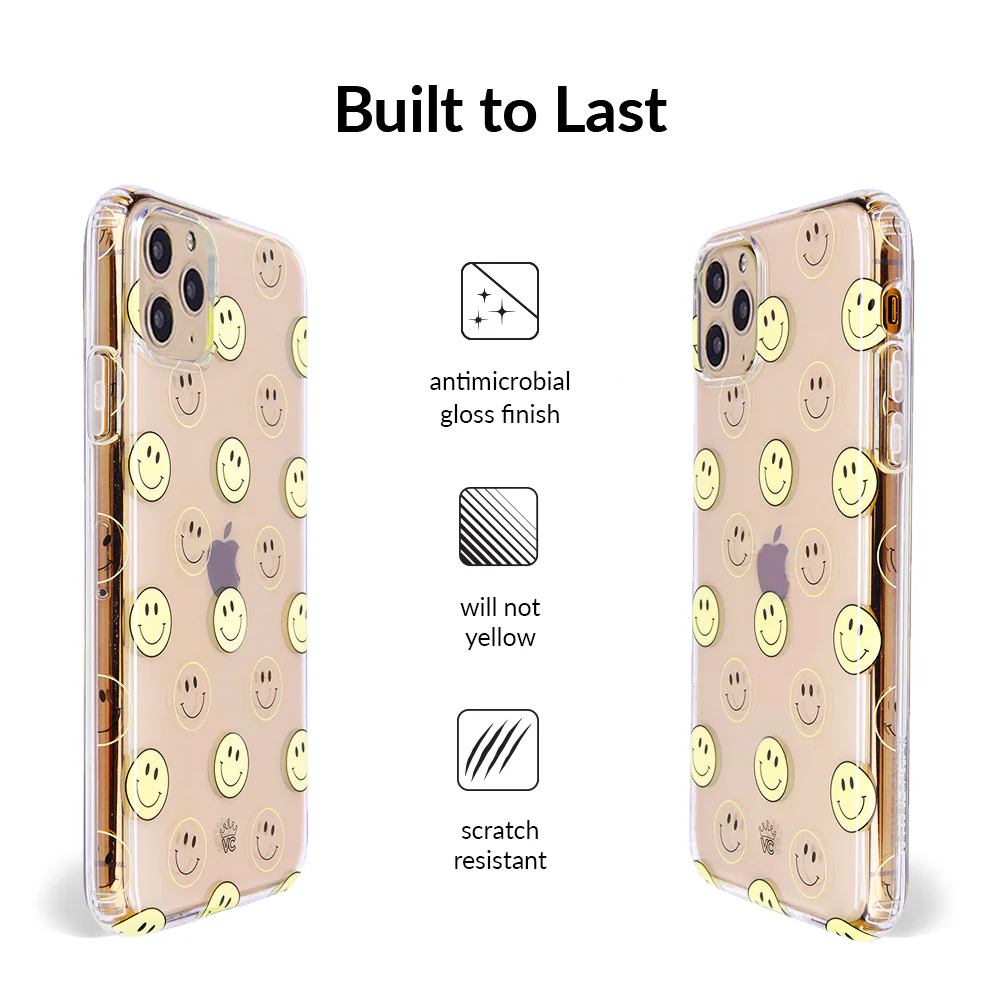 Smiley Clear iPhone Case - Image 41