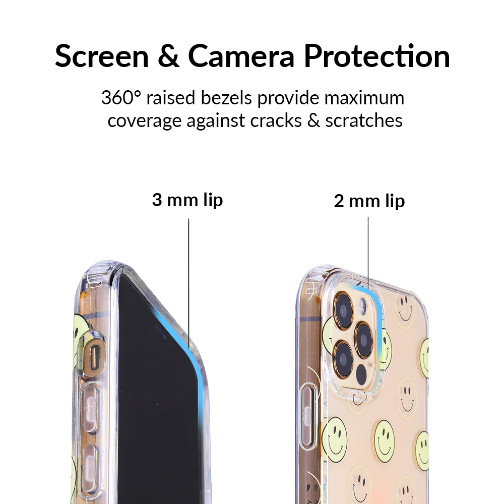 Smiley Clear iPhone Case - Image 87