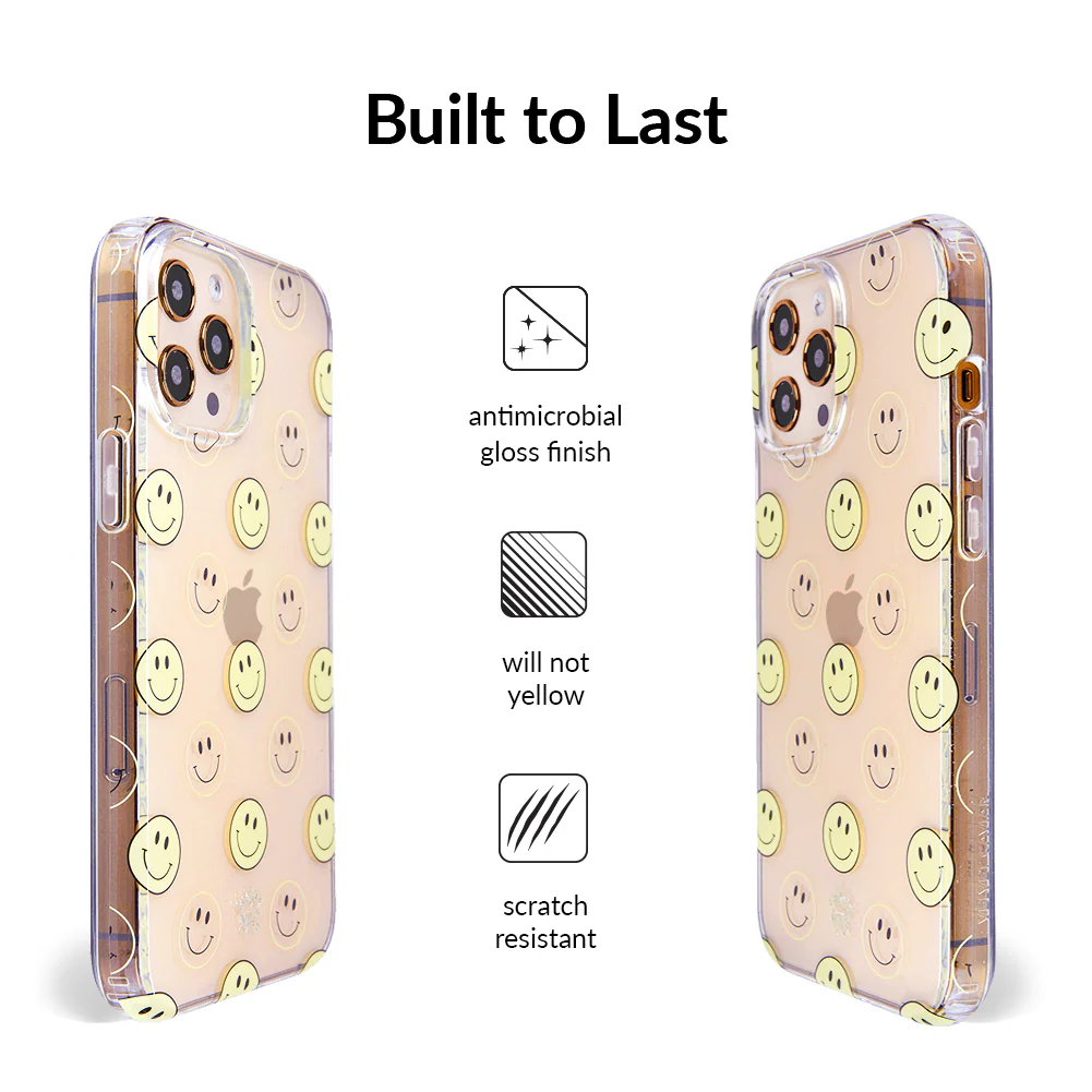 Smiley Clear iPhone Case - Image 89