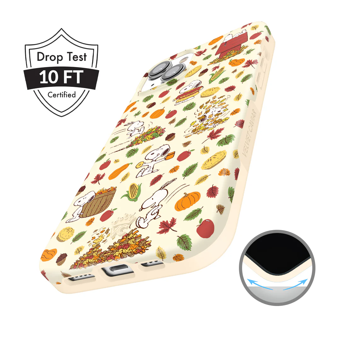 Snoopy Autumn Leaves iPhone Case - Image 39