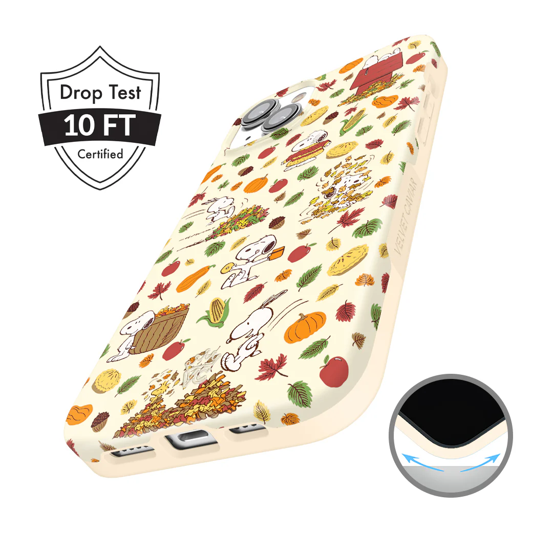Snoopy Autumn Leaves iPhone Case - Image 49