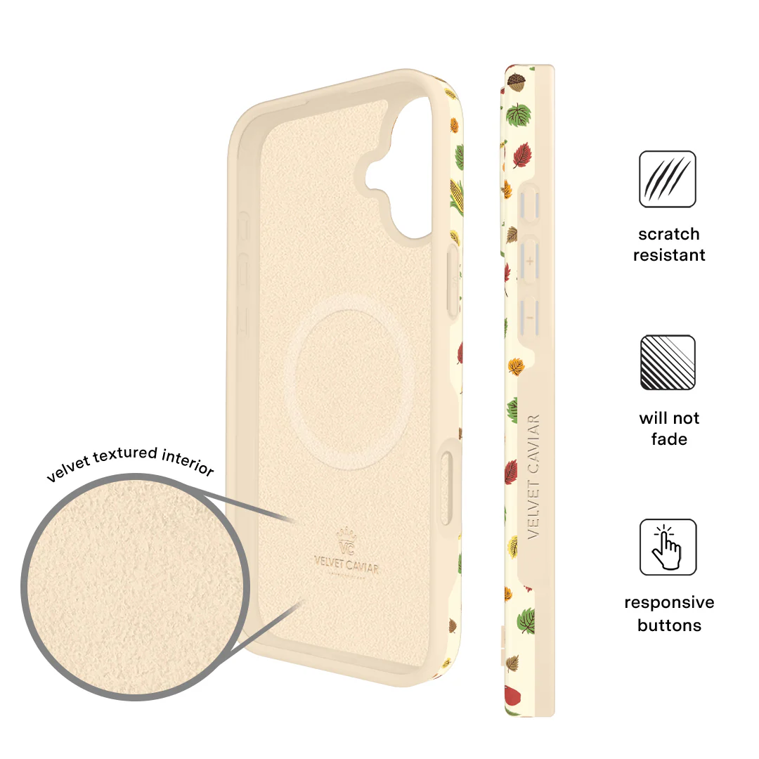 Snoopy Autumn Leaves iPhone Case - Image 5