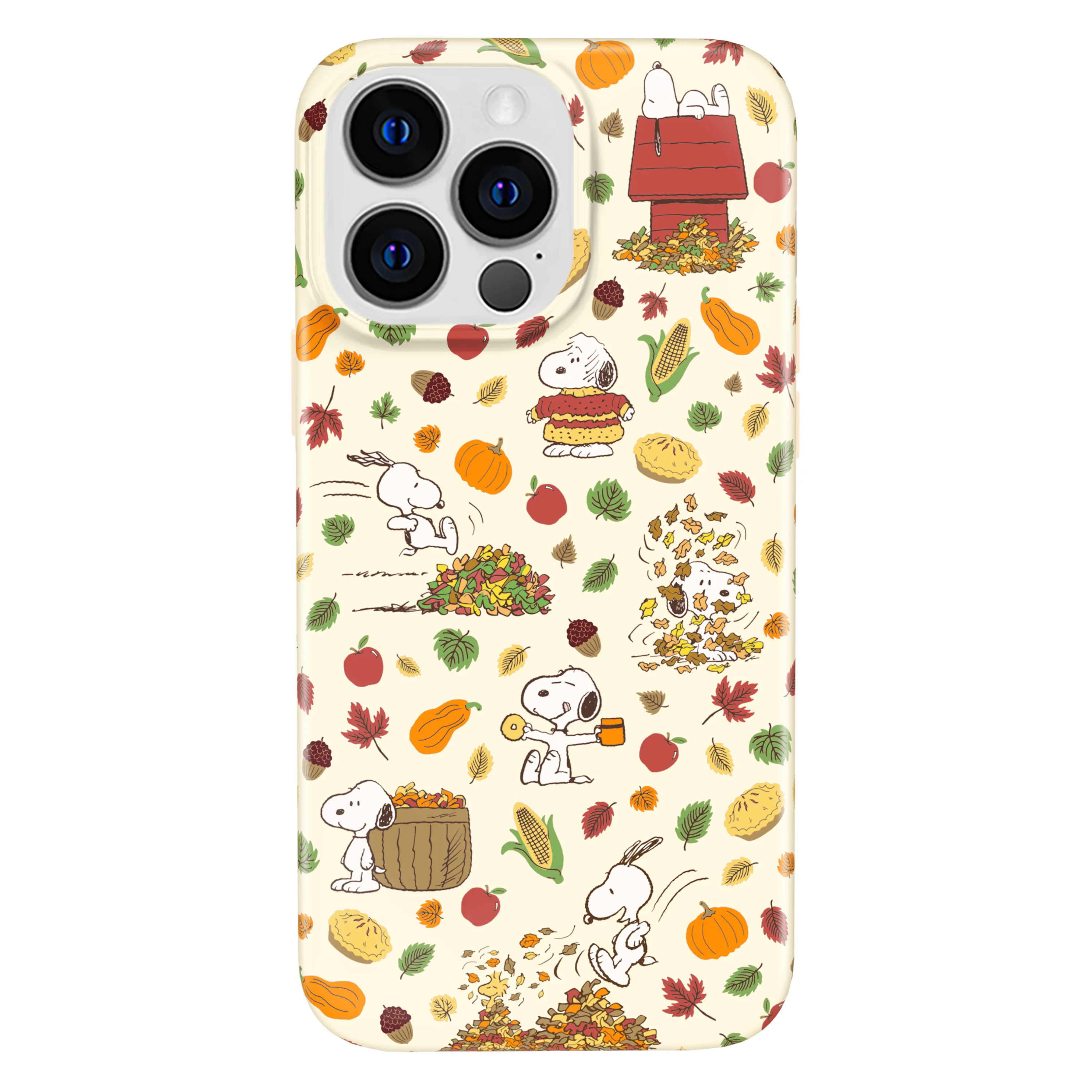 Snoopy Autumn Leaves iPhone Case - Image 76