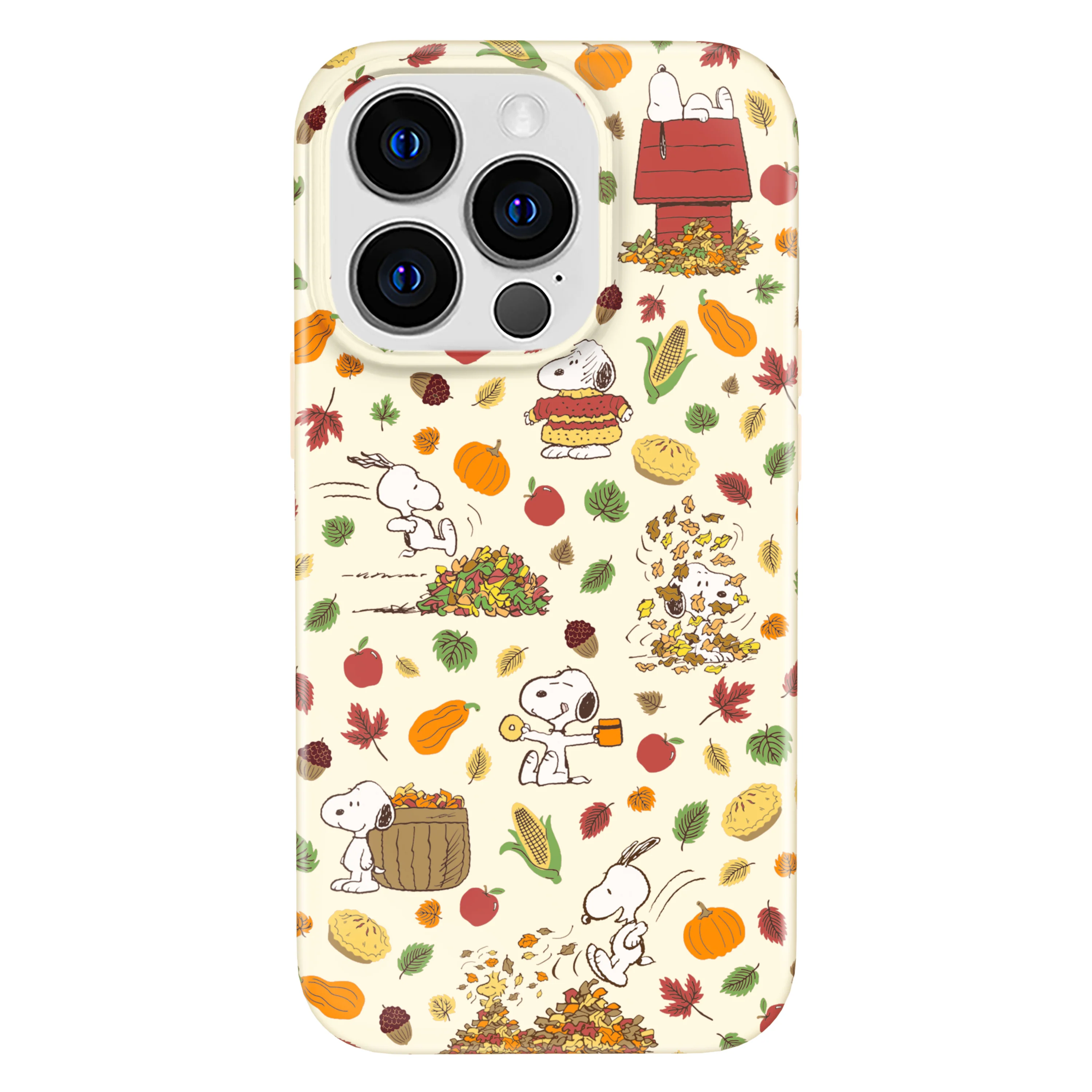 Snoopy Autumn Leaves iPhone Case - Image 81
