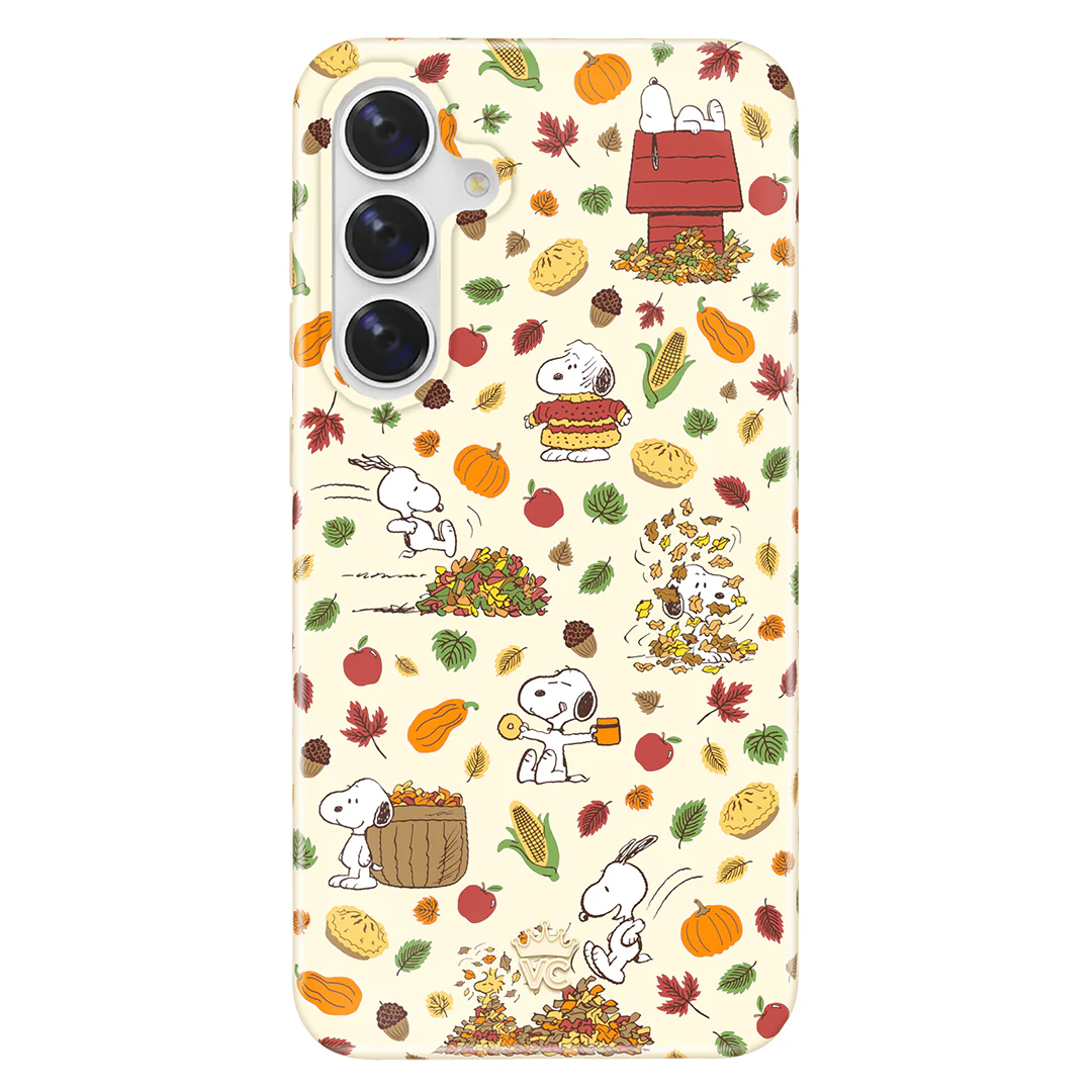 Snoopy Autumn Leaves Samsung Case - Image 21
