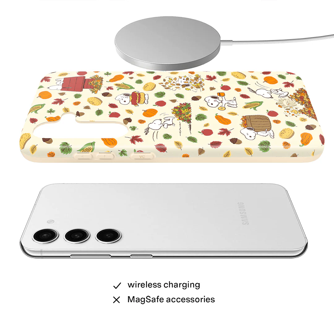 Snoopy Autumn Leaves Samsung Case - Image 23