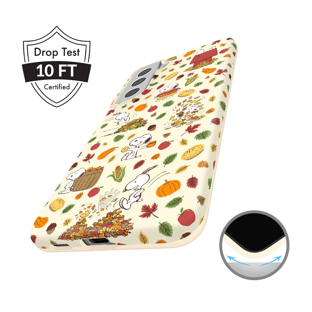 Snoopy Autumn Leaves Samsung Case - Image 54