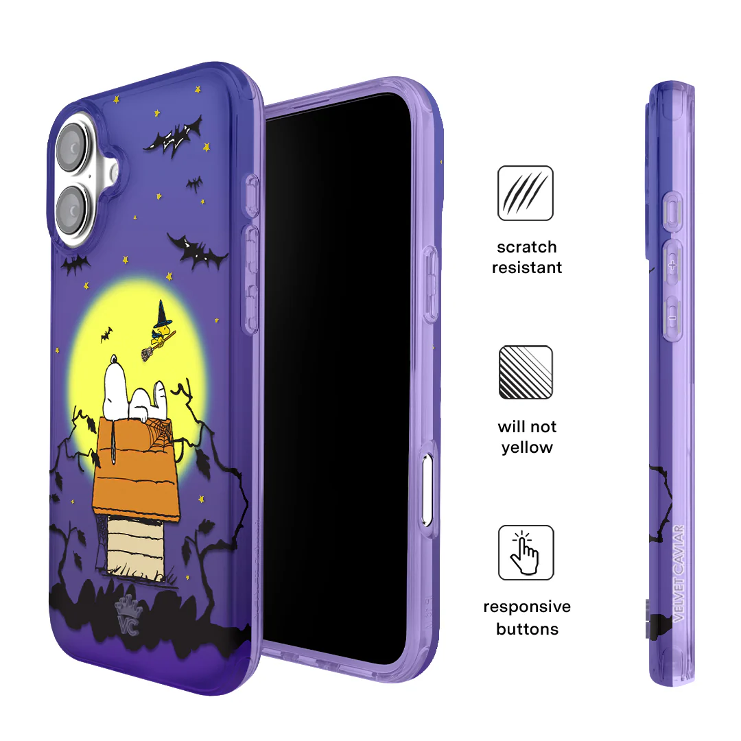 Snoopy Midnight Moon iPhone Case - Image 5