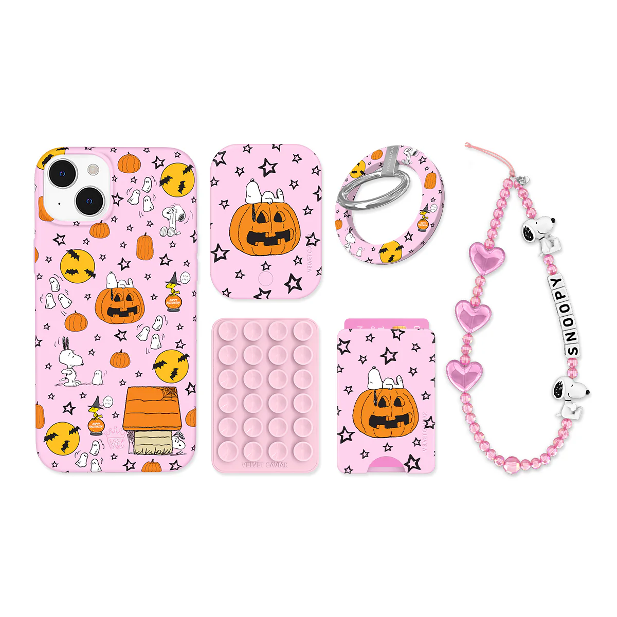 Snoopy Pink Pumpkins iPhone Bundle Set - Image 13