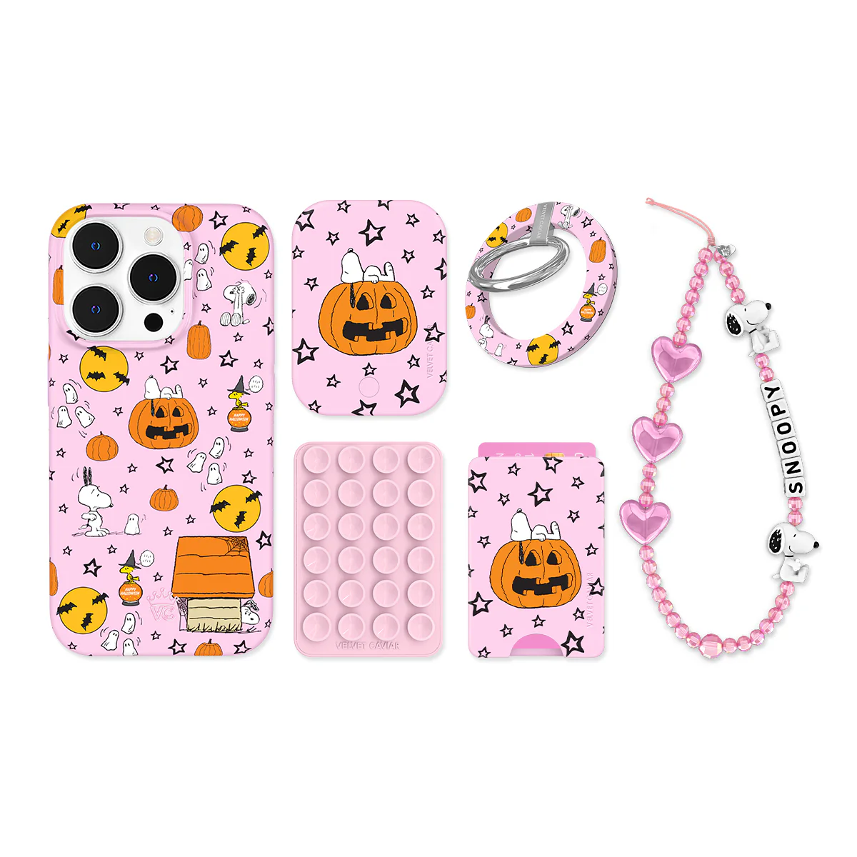 Snoopy Pink Pumpkins iPhone Bundle Set - Image 15