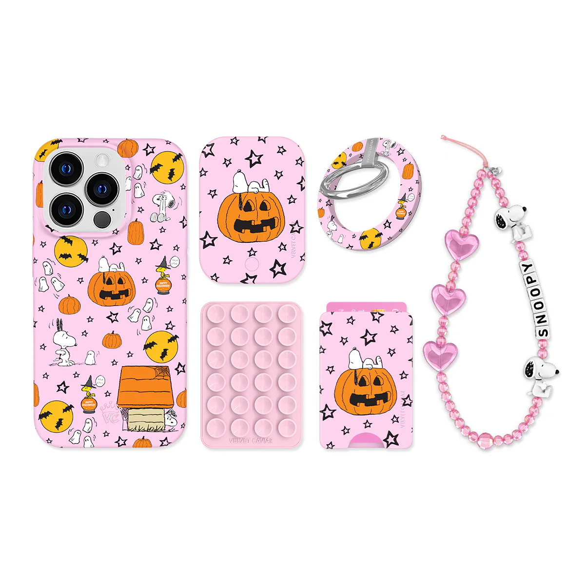 Snoopy Pink Pumpkins iPhone Bundle Set - Image 18