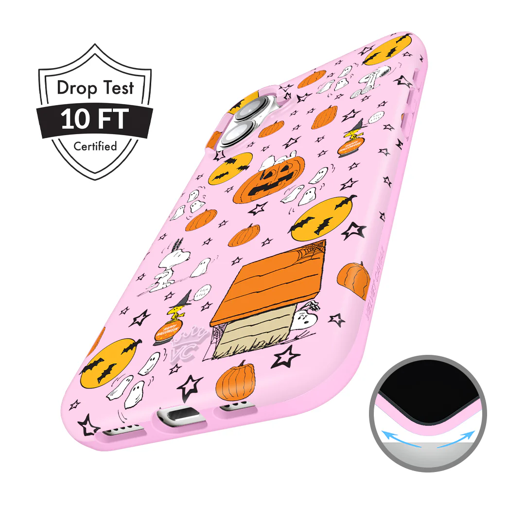 Snoopy Pink Pumpkins iPhone Case - Image 19