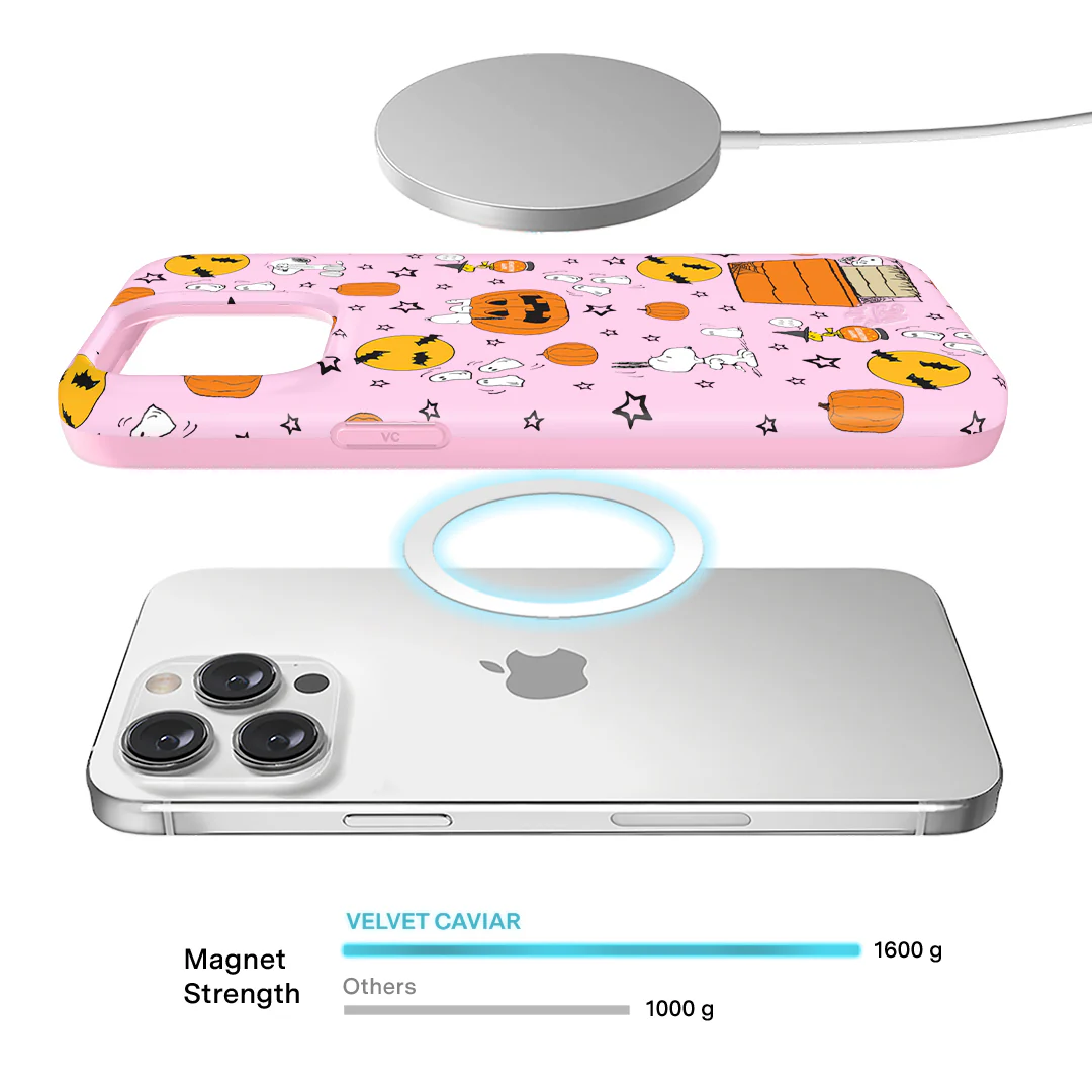 Snoopy Pink Pumpkins iPhone Case - Image 63
