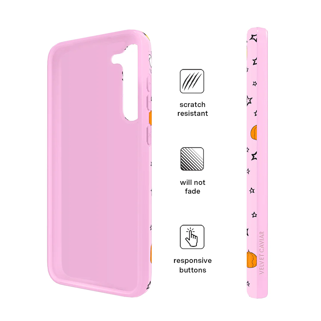 Snoopy Pink Pumpkins Samsung Case - Image 40