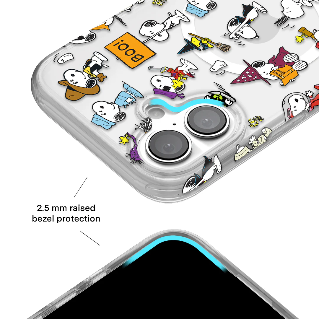 Snoopy Spooky Moods iPhone Case - Image 2