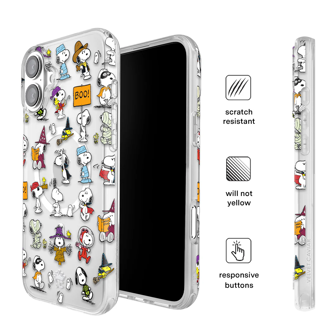 Snoopy Spooky Moods iPhone Case - Image 5