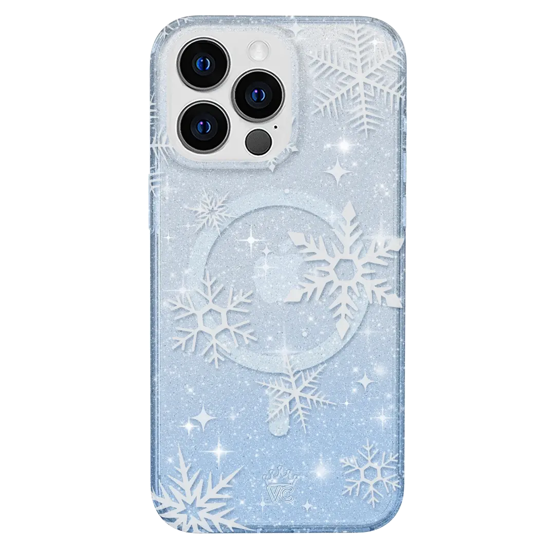 Snow Angel Glitter iPhone Case - Image 123
