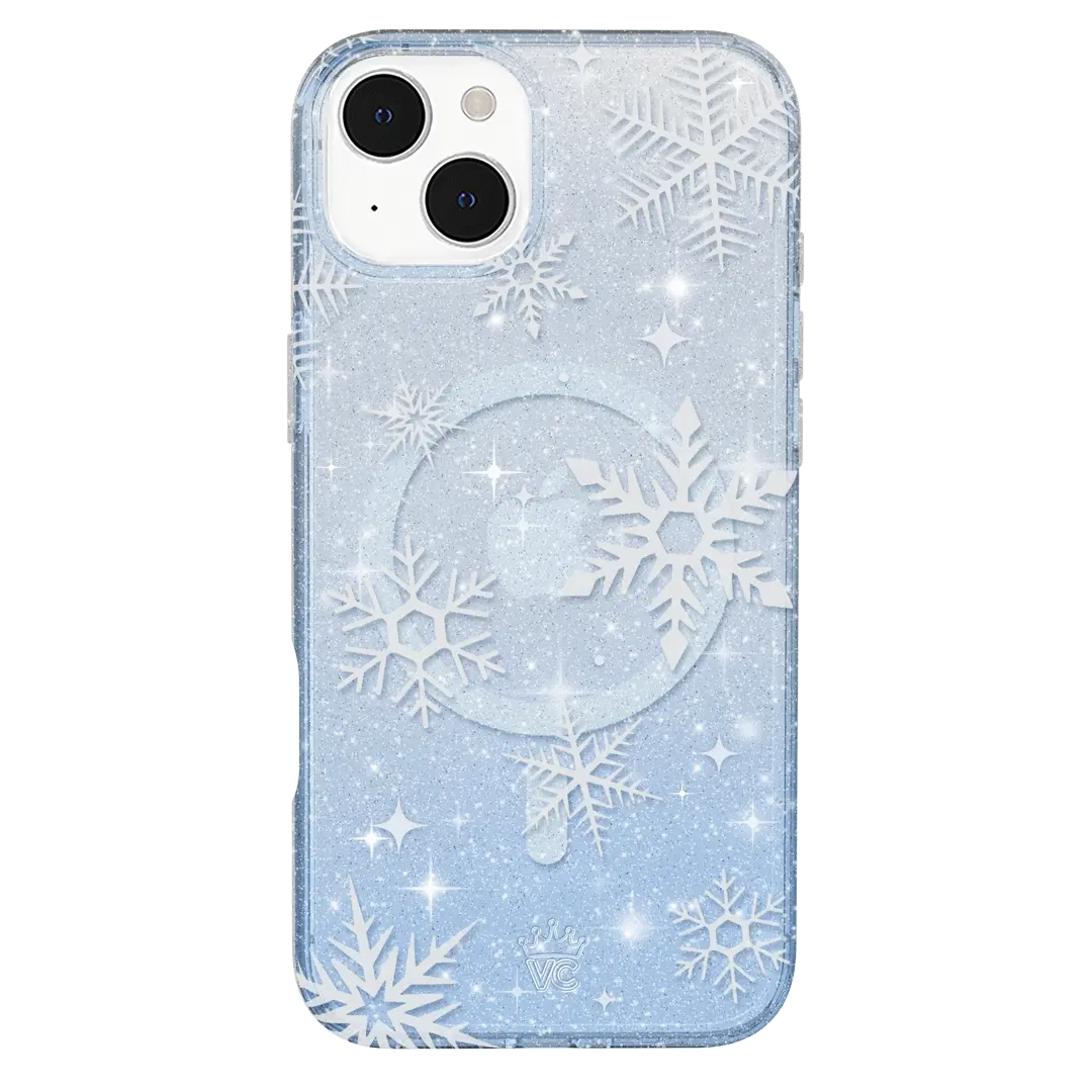 Snow Angel Glitter iPhone Case - Image 93