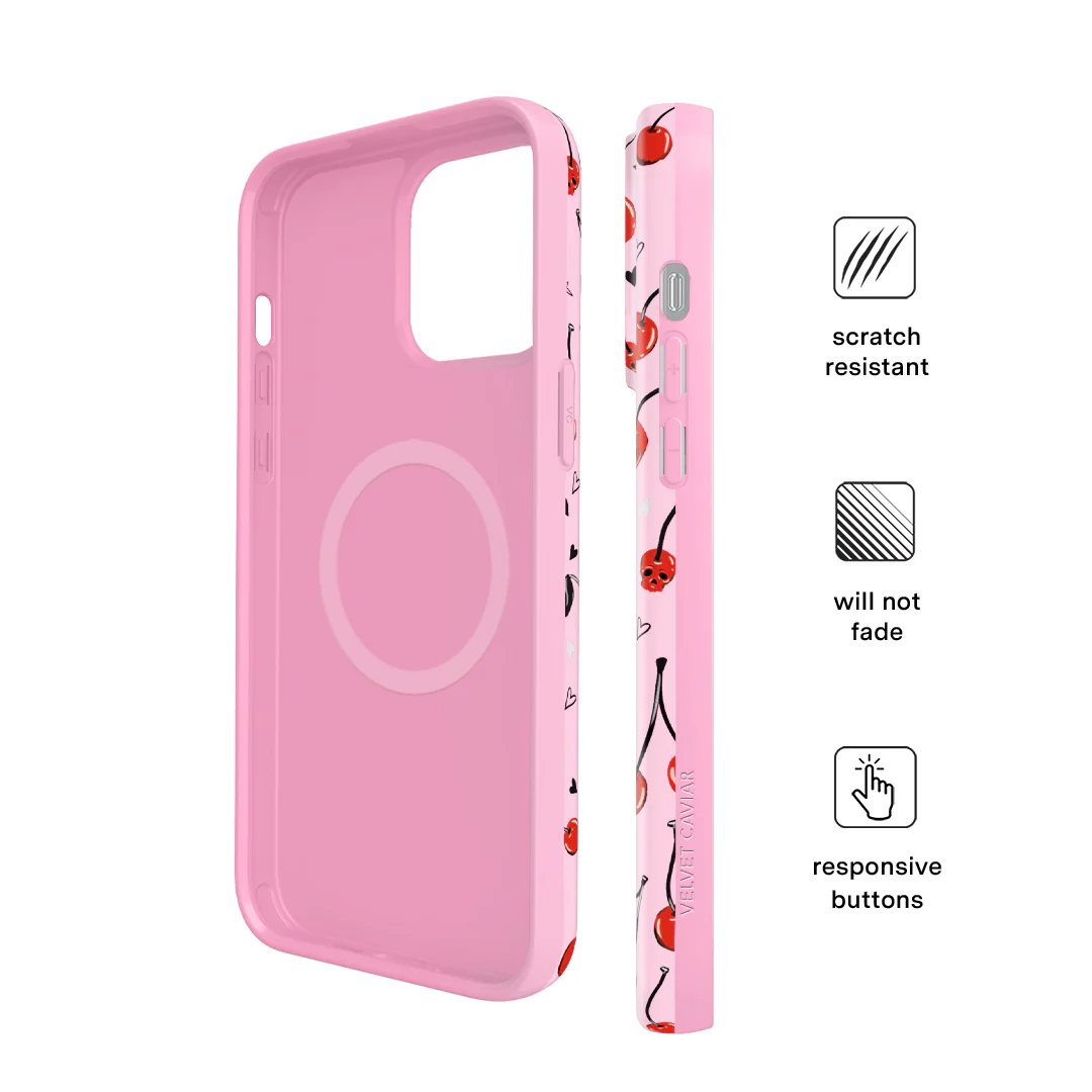Sour Cherry Skulls iPhone Case - Image 70