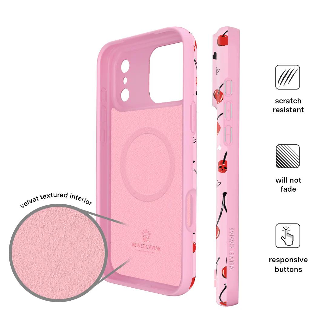 Sour Cherry Skulls iPhone Case - Image 85
