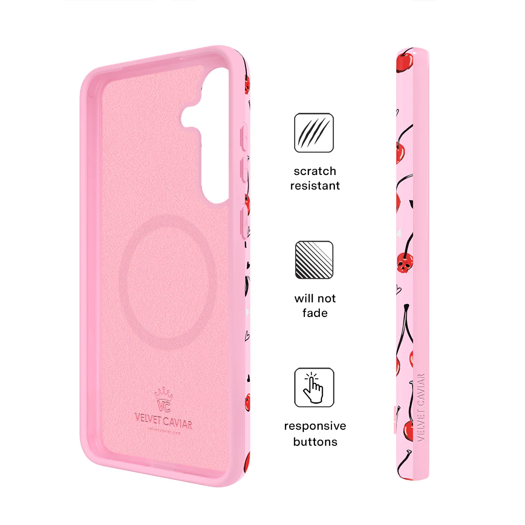 Sour Cherry Skulls Samsung Case - Image 10