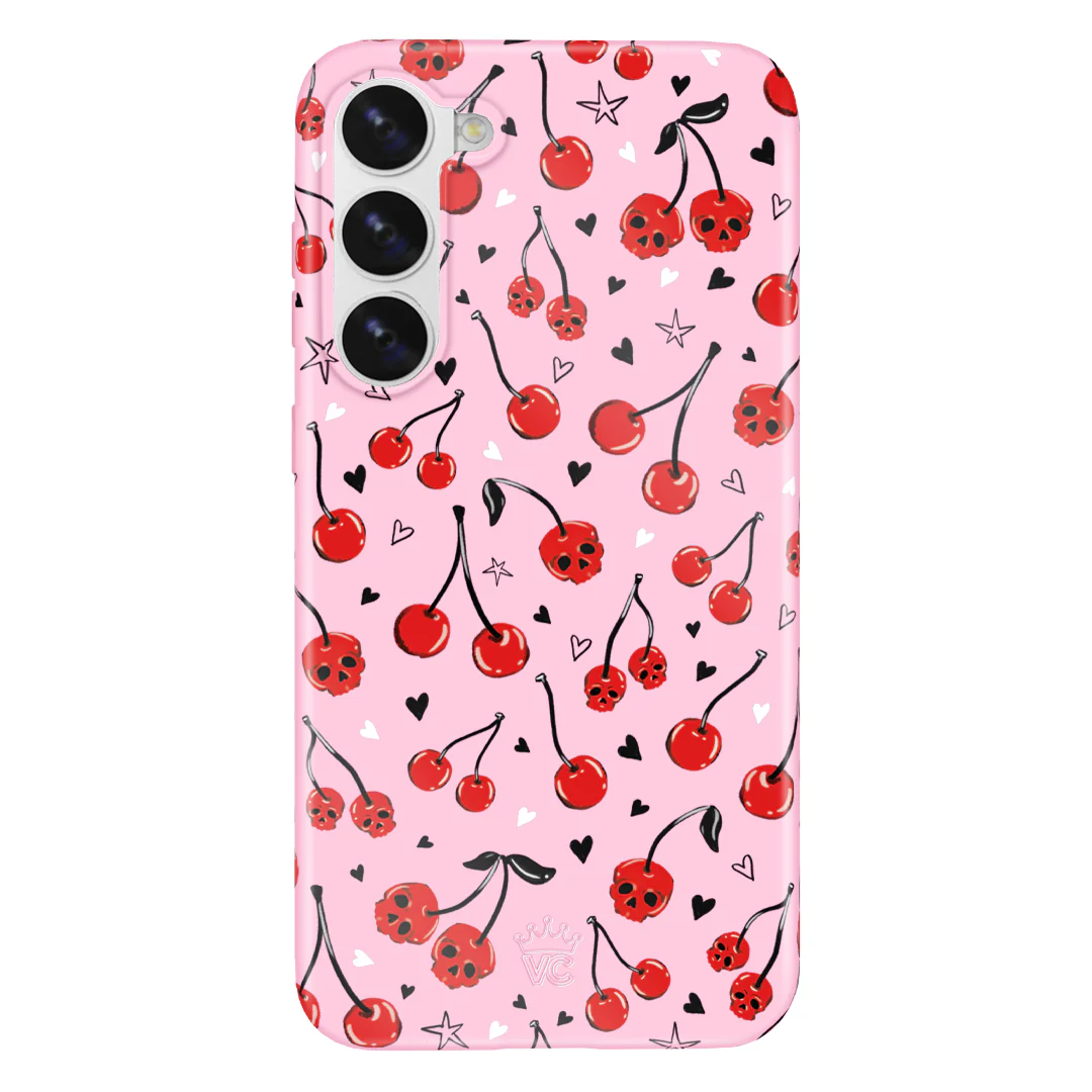 Sour Cherry Skulls Samsung Case - Image 36