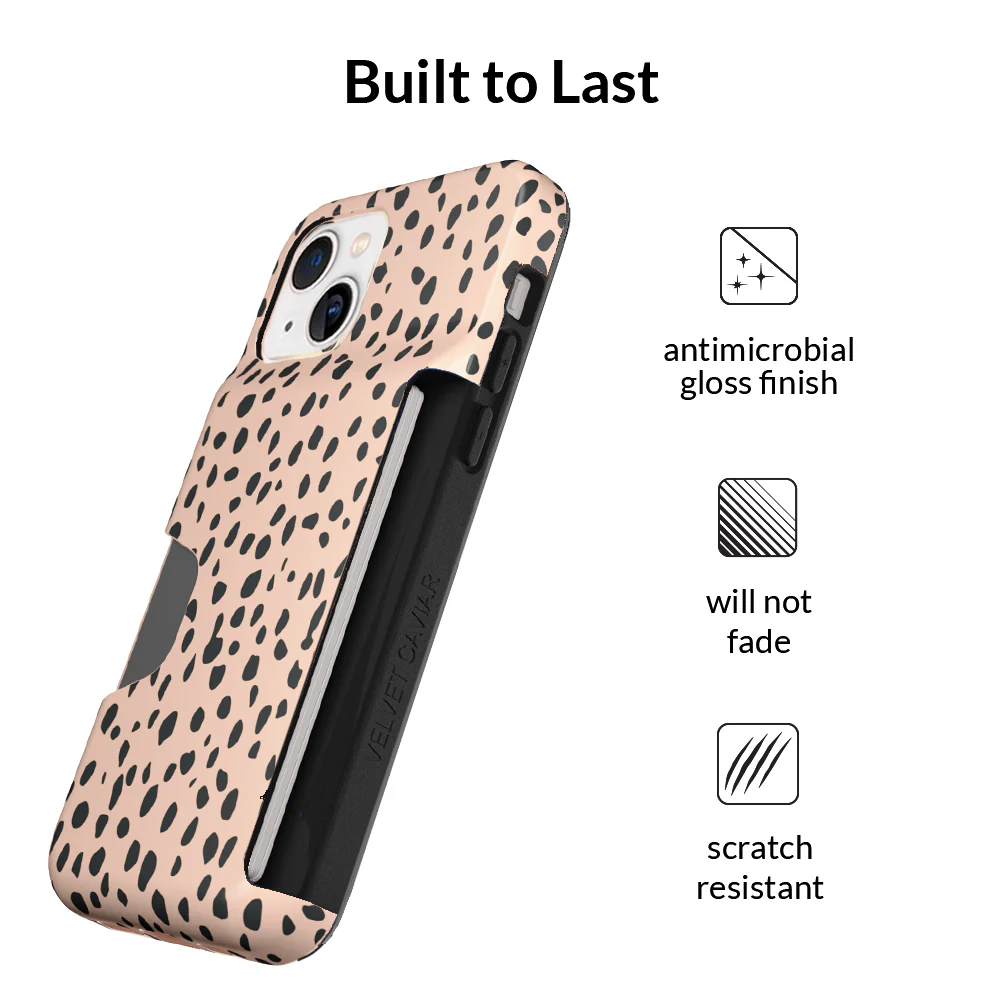 Spotted Cheetah Iphone Wallet Case - Image 104