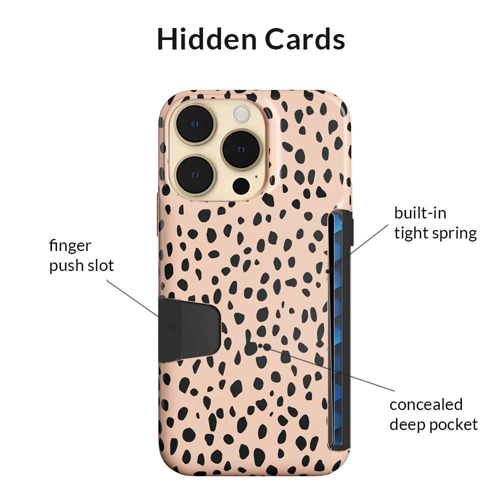Spotted Cheetah Iphone Wallet Case - Image 116