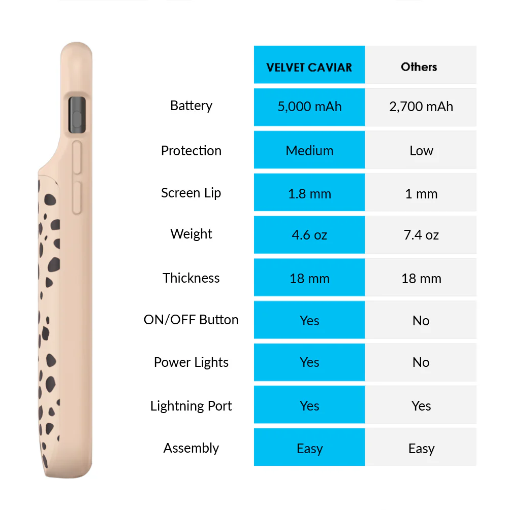 Spotted Cheetah iPhone Charging Case - Image 4