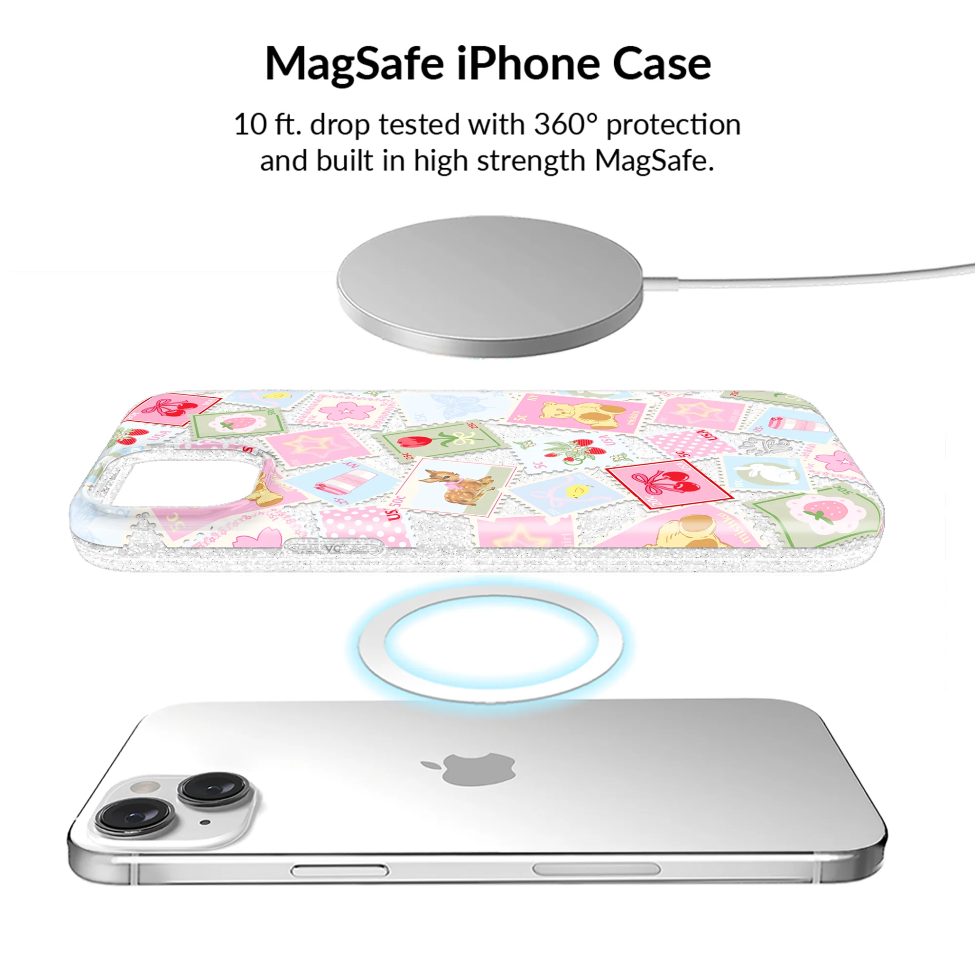Spring Whimsy Stamps Glitter iPhone Bundle Set - Image 2