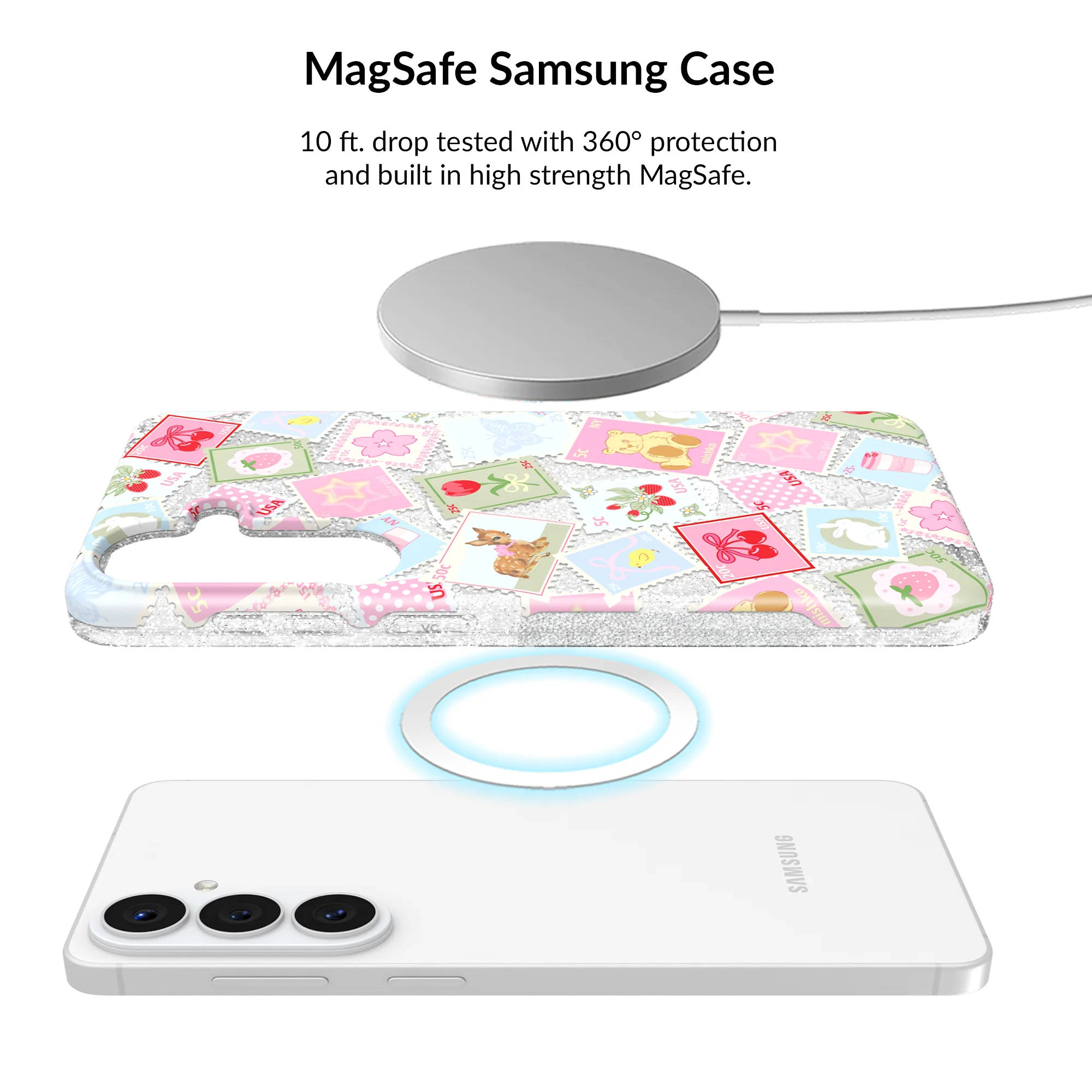 Spring Whimsy Stamps Glitter Samsung Bundle Set - Image 26