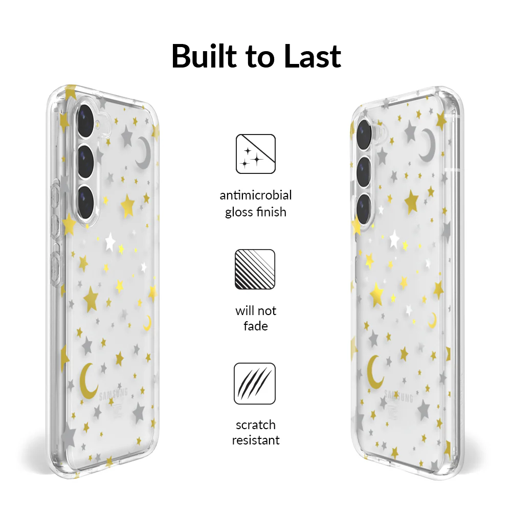 Starry Night Clear Samsung Case - Image 117