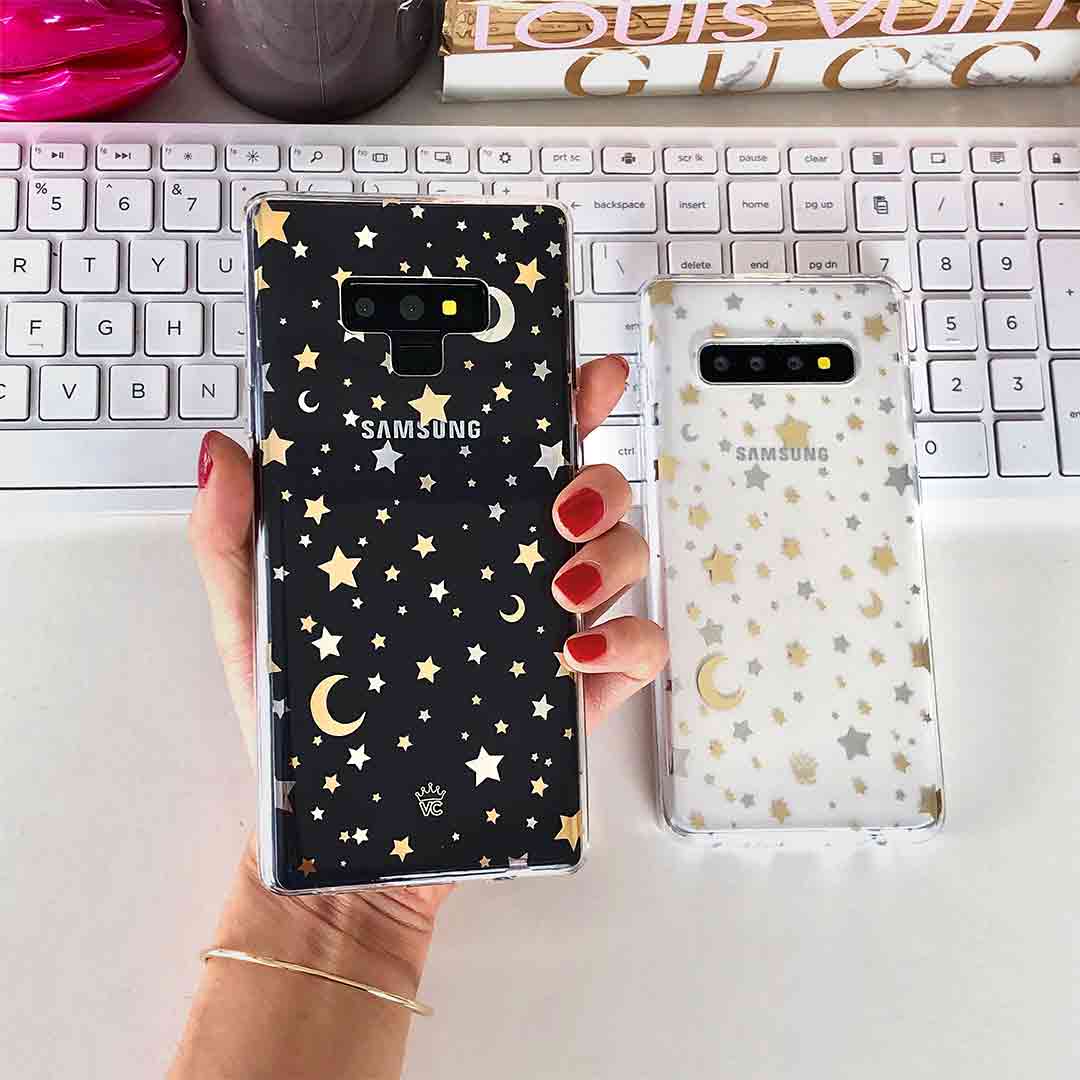 Starry Night Clear Samsung Case - Image 41