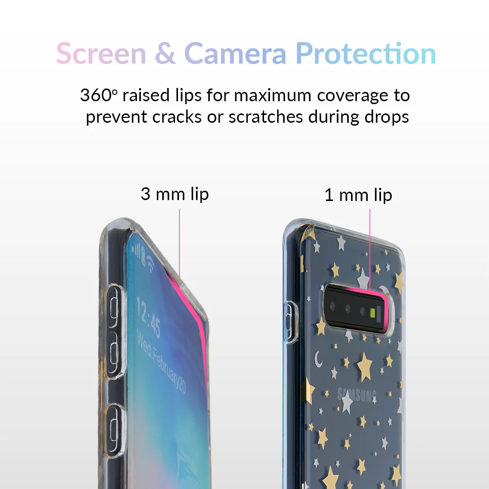 Starry Night Clear Samsung Case - Image 42
