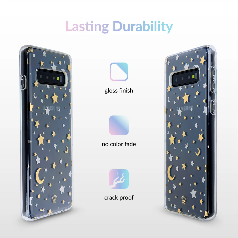 Starry Night Clear Samsung Case - Image 44