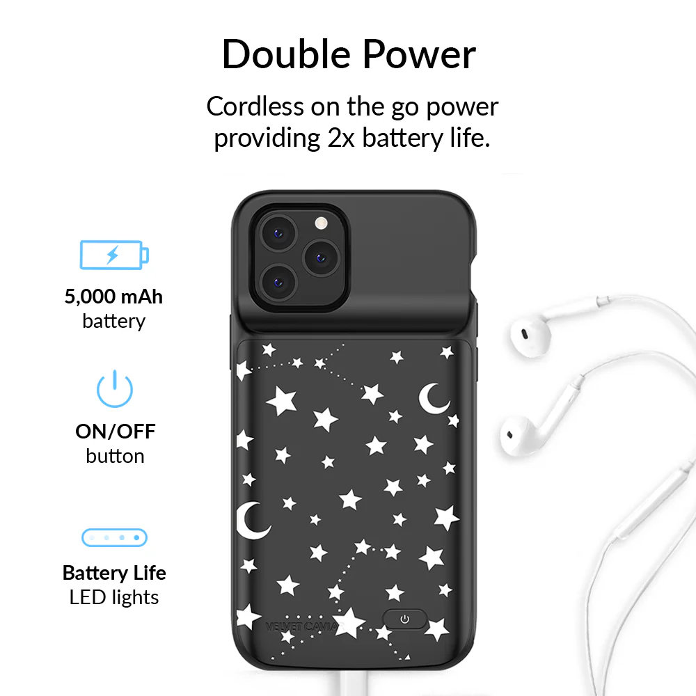 Stars & Moon iPhone Charging Case - Image 14