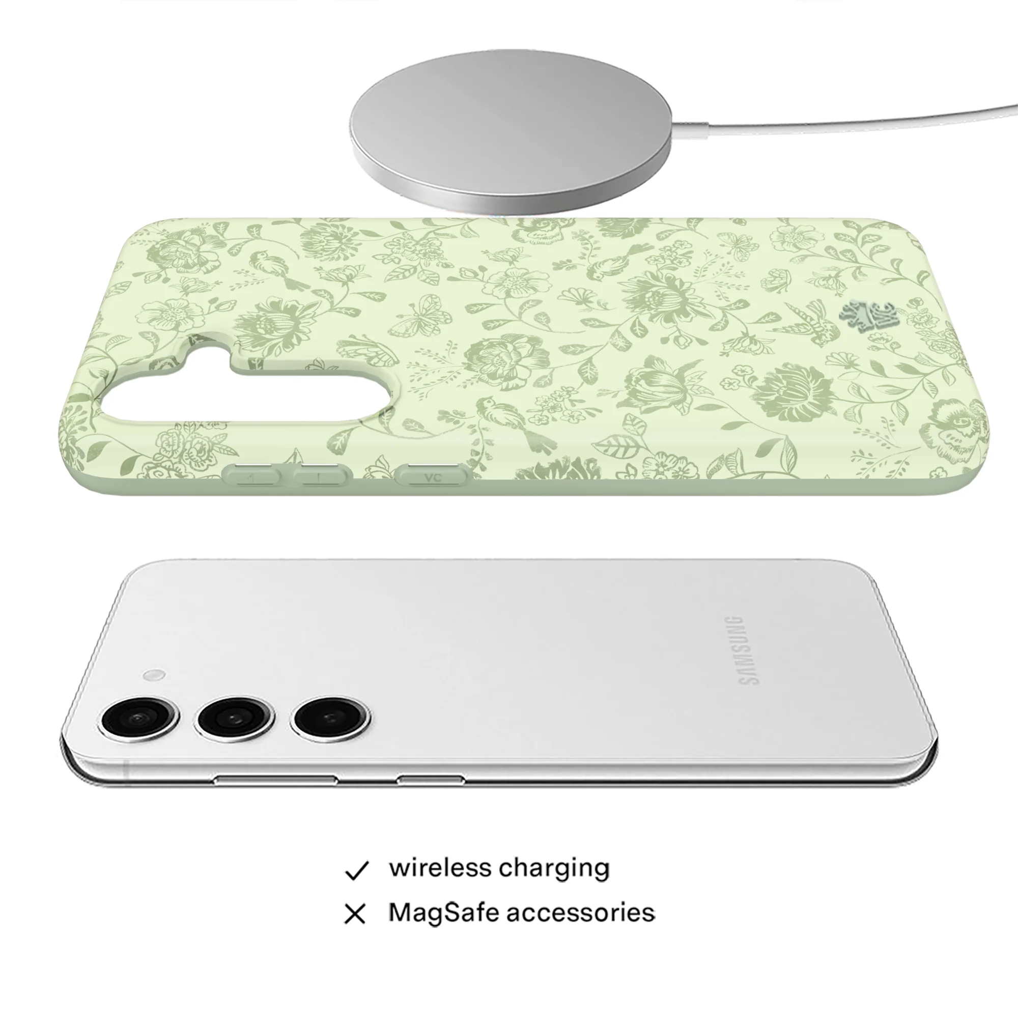 Storybook Sage Floral Samsung Case - Image 33