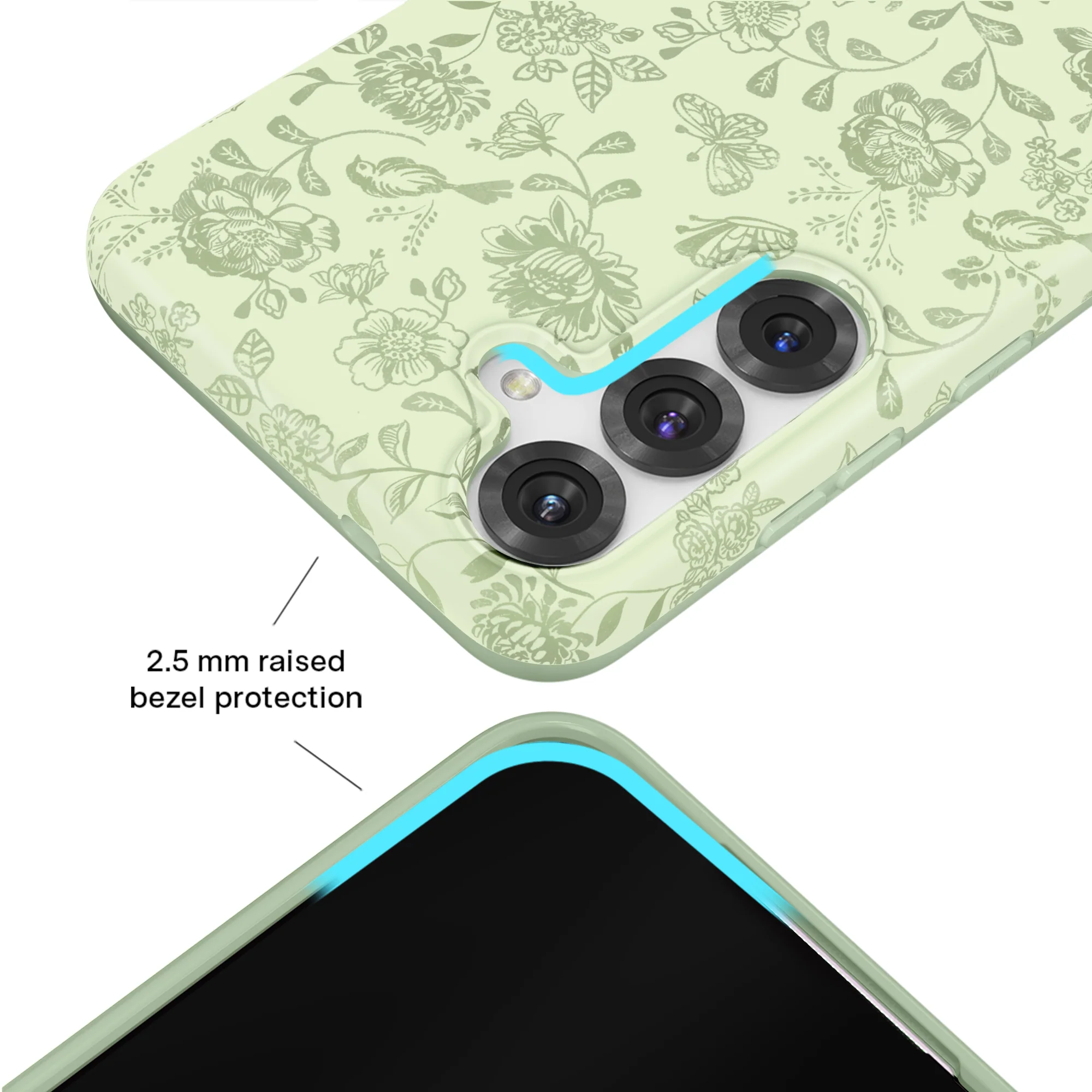 Storybook Sage Floral Samsung Case - Image 47
