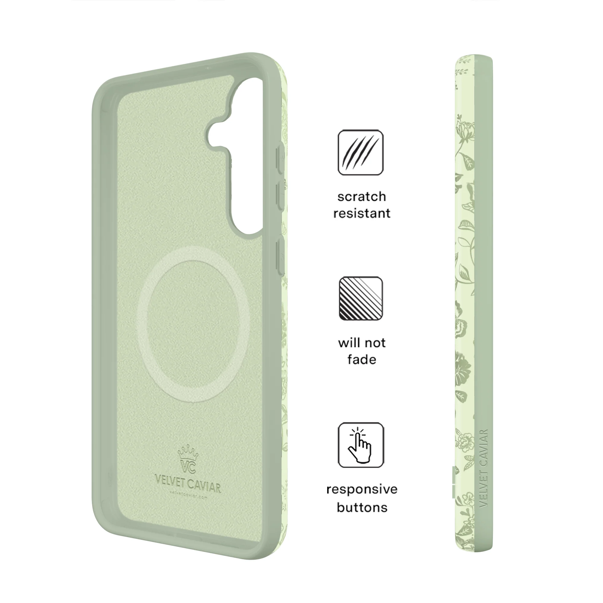Storybook Sage Floral Samsung Case - Image 51