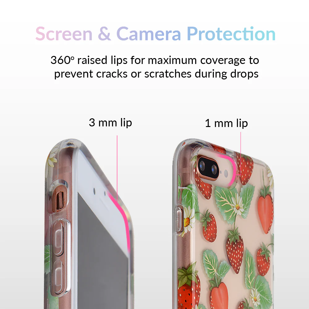 Strawberry Fields iPhone Case - Image 15