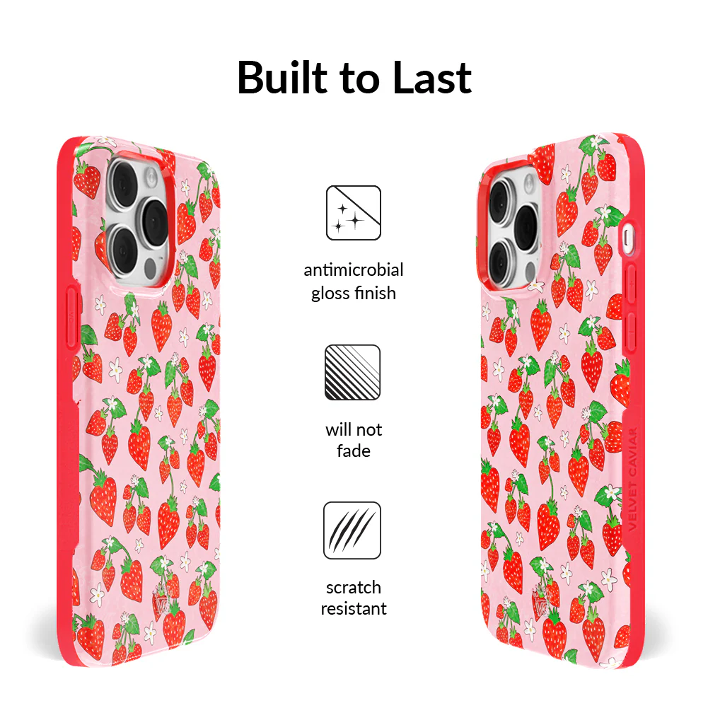 Strawberry Sweethearts iPhone Case - Image 12