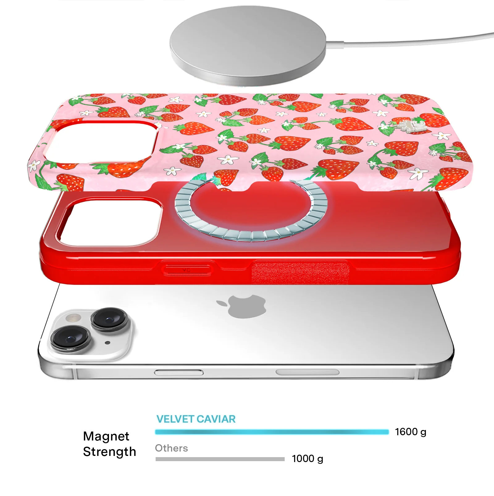 Strawberry Sweethearts iPhone Case - Image 88