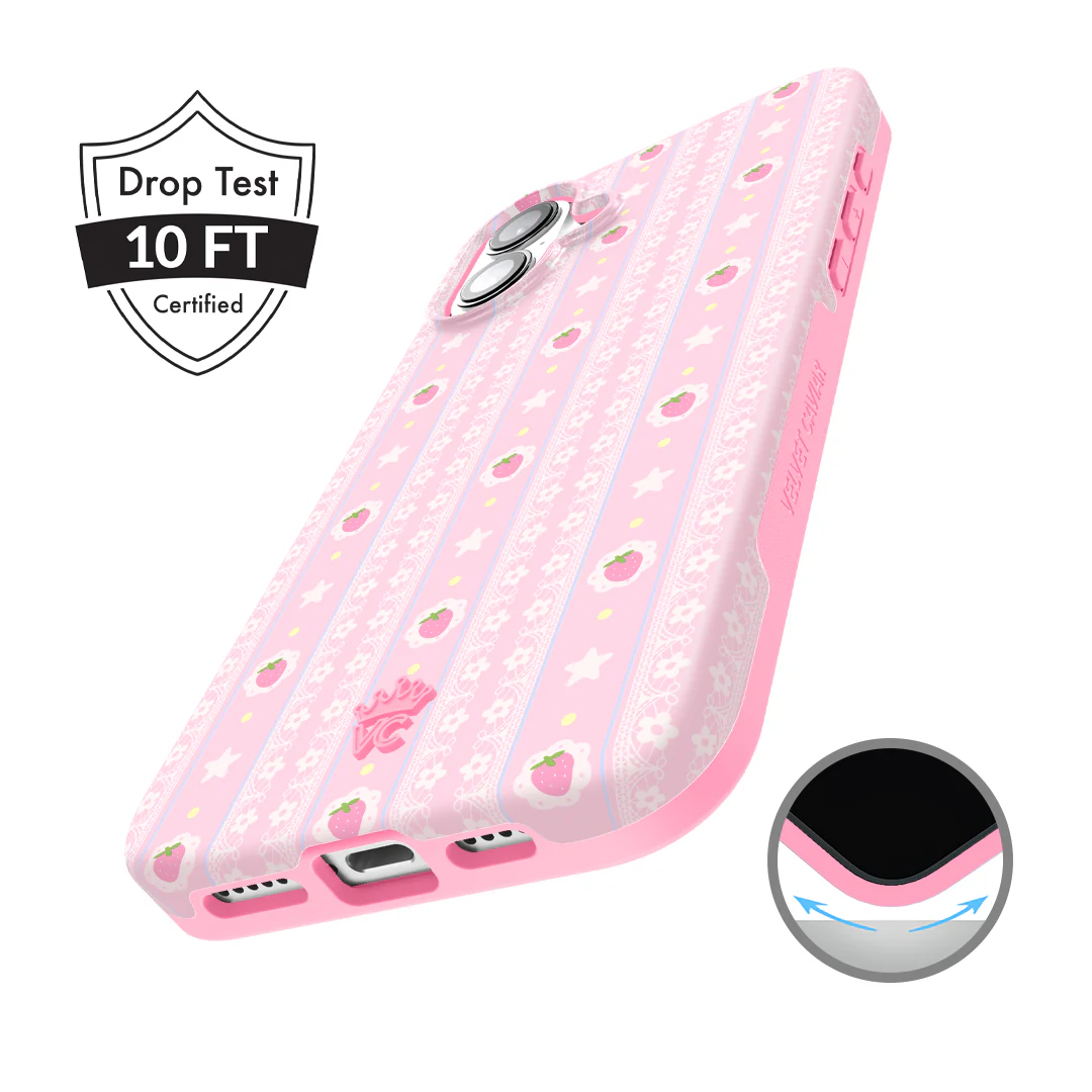 Strawberry Macaron iPhone Case - Image 19