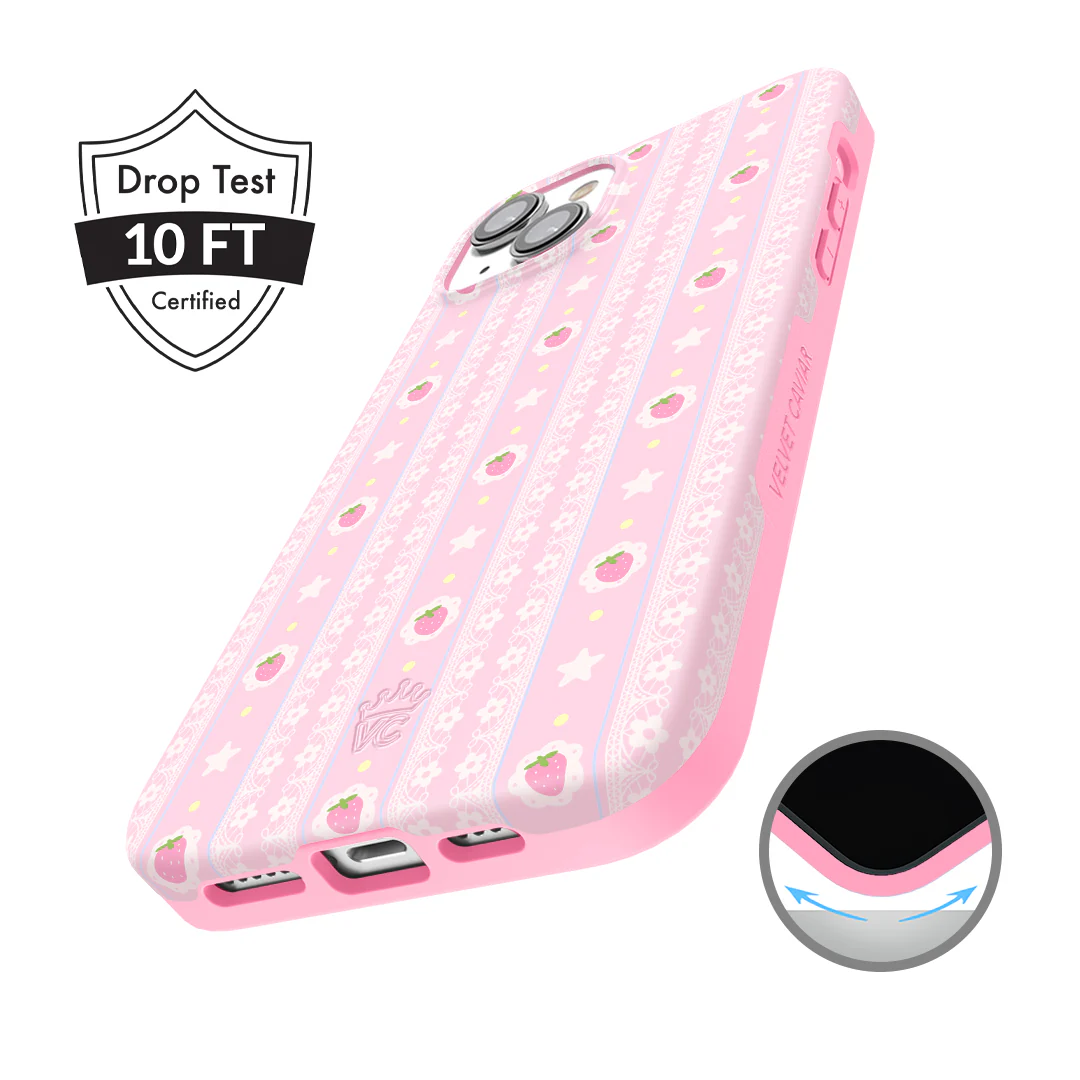 Strawberry Macaron iPhone Case - Image 44