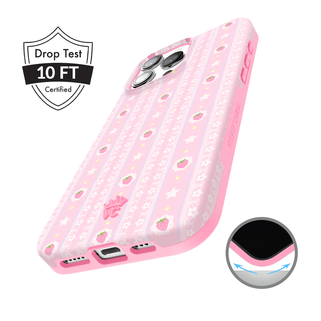 Strawberry Macaron iPhone Case - Image 9