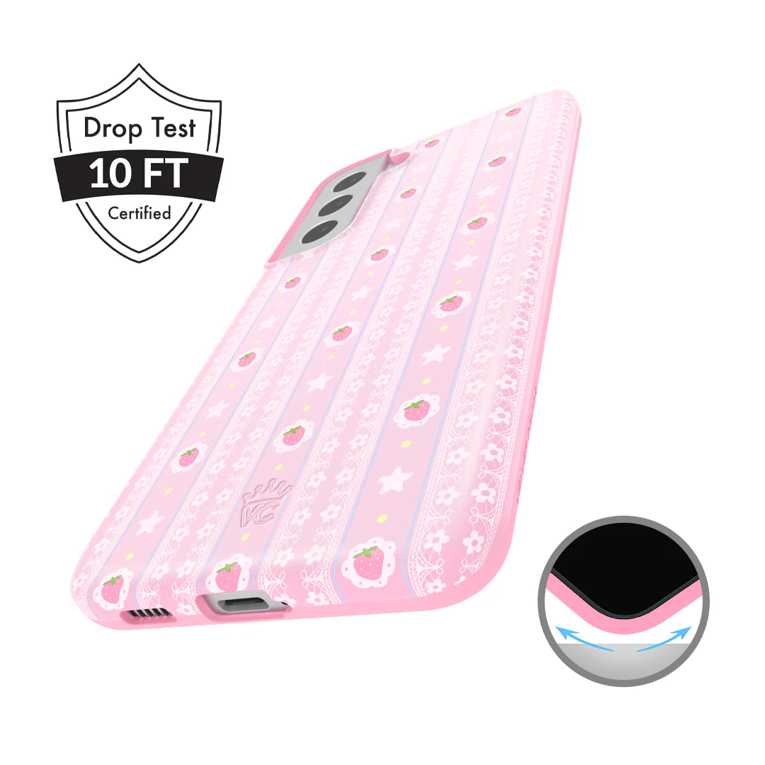 Strawberry Macaron Samsung Case - Image 54