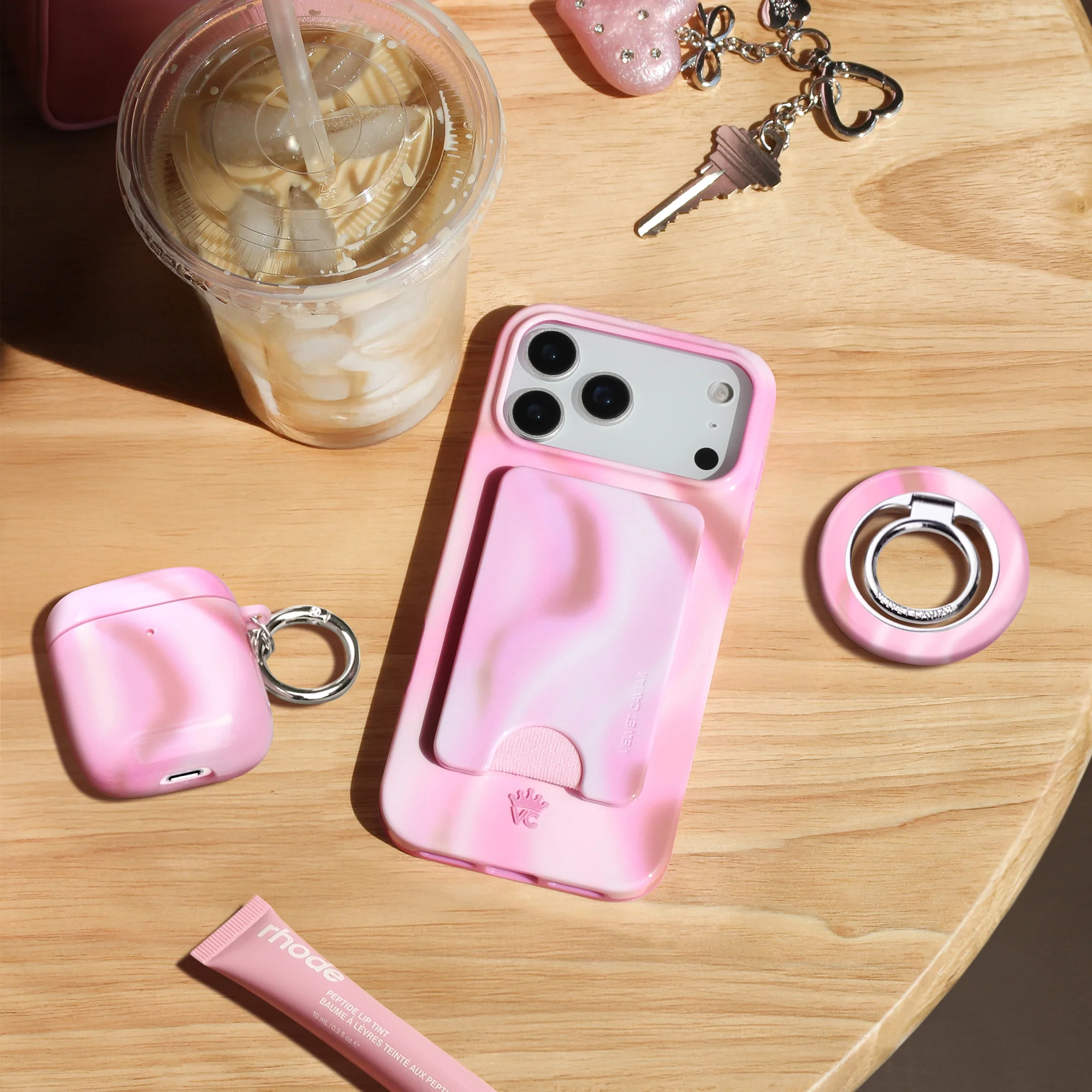 Strawberry Swirl AirPod Case - Image 17