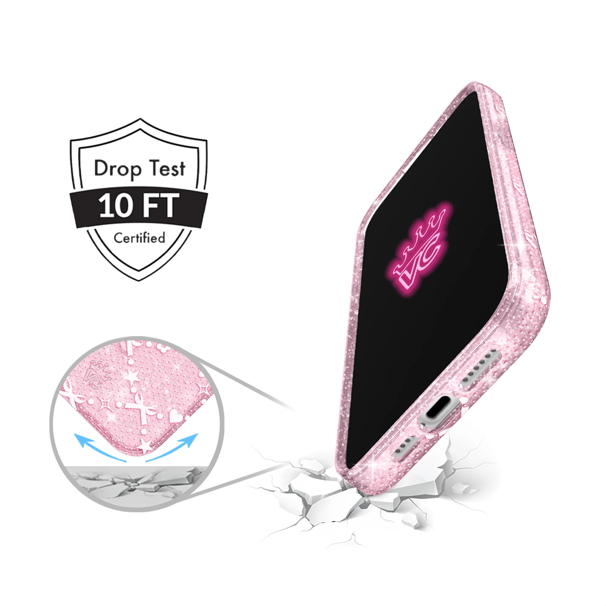 Sugar Baby Glitter iPhone Case - Image 7