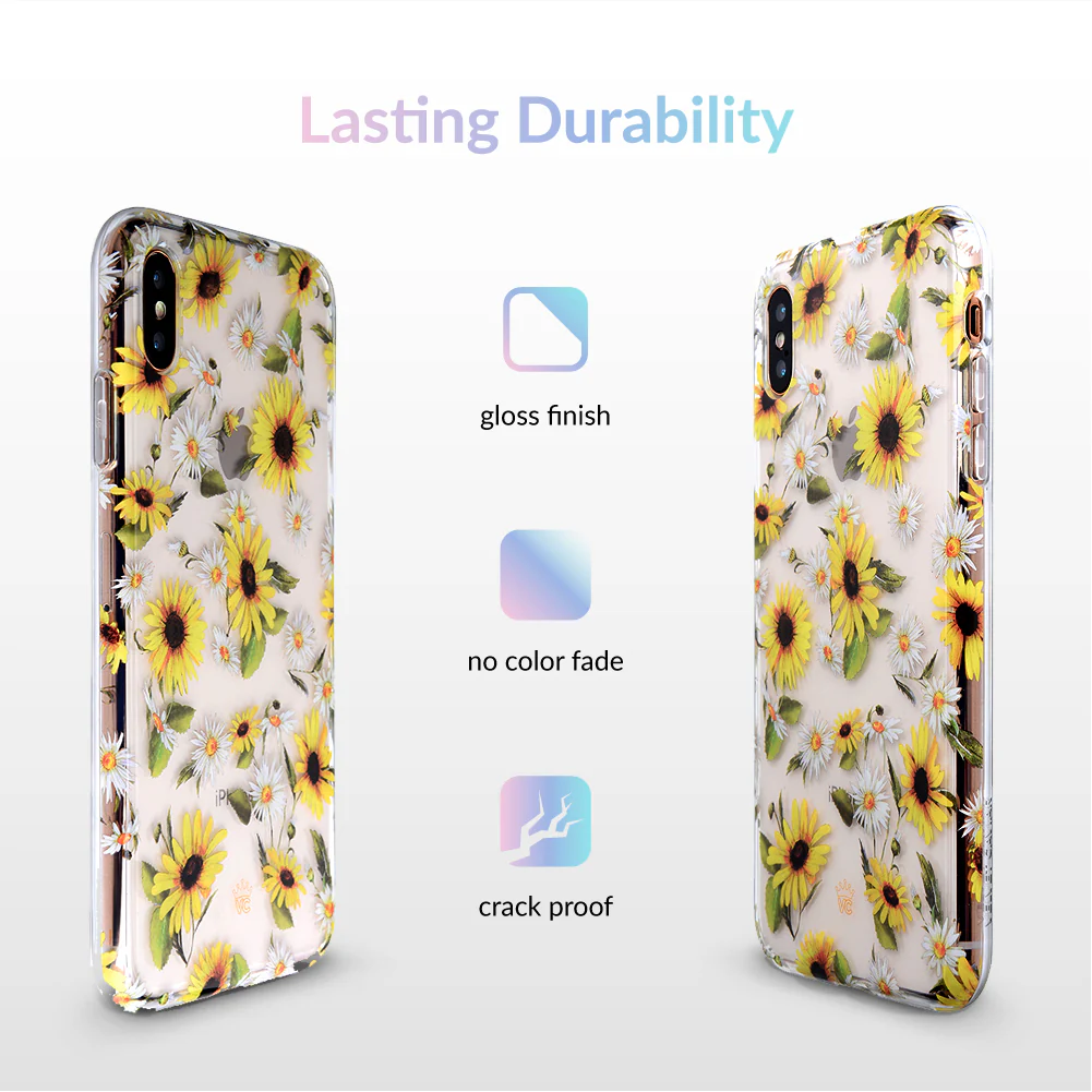 Sunflower Daisy Clear iPhone Case - Image 61